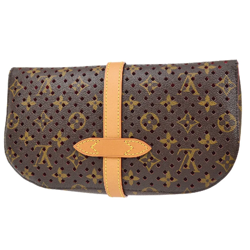 Louis Vuitton Twist bags with the iconic LV - turnlock closureLouis Vuitton 2011 CLUTCH SAUMUR MONOGRAM PERFO M94088