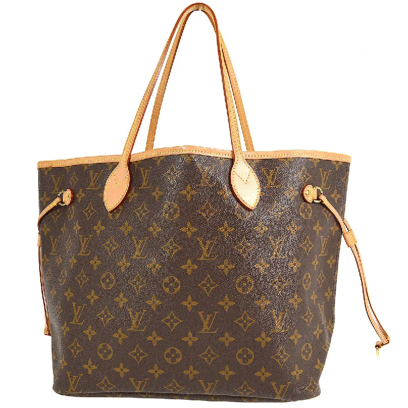 Louis Vuitton backpacks with a hidden back pocket for securityLouis Vuitton 2011 Neverfull MM Monogram M40156