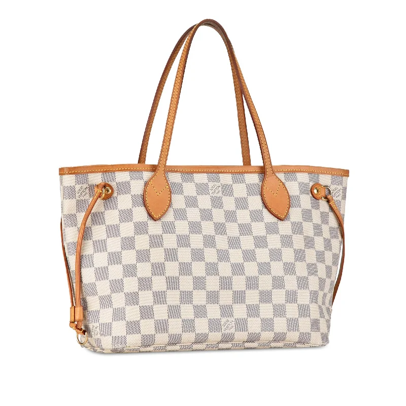 Louis Vuitton Neverfull bags with large capacity for everyday essentialsLouis Vuitton Damier Azur Neverfull PM (xkZaV0)