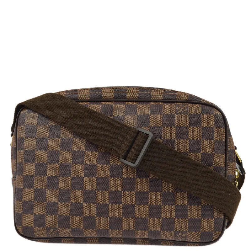 Louis Vuitton Twist bags with a snakeskin - effect panel for a bold lookLouis Vuitton 2010 Damier Reporter PM Shoulder Bag N45253