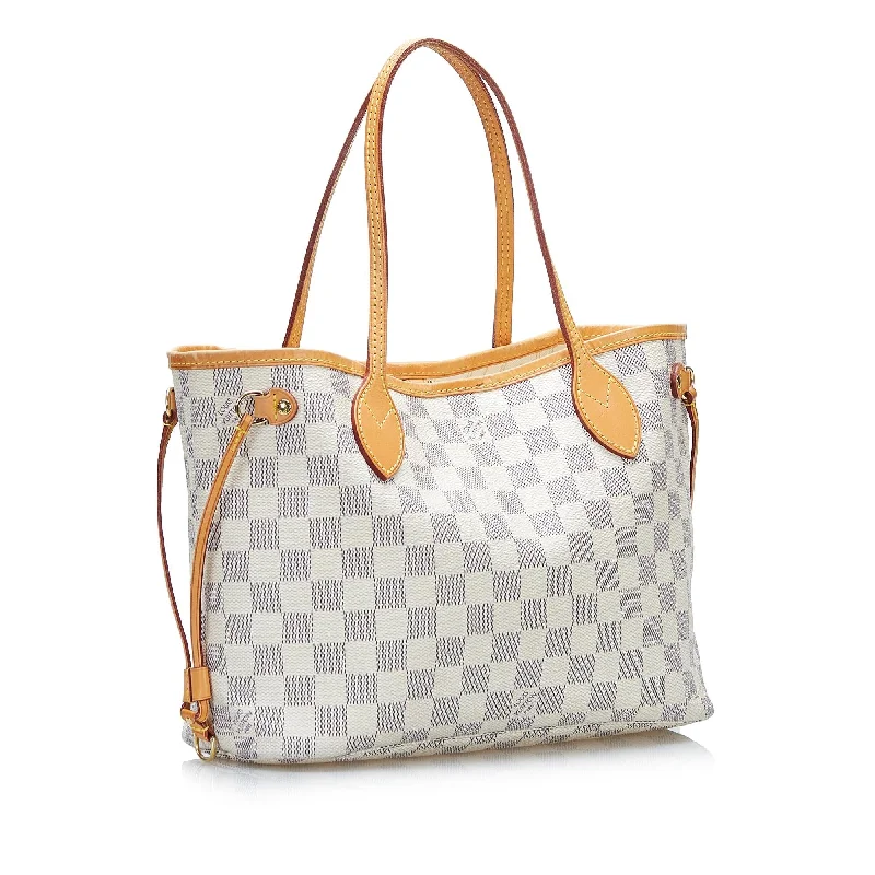 Louis Vuitton Twist bags with a snakeskin - effect panel for a bold lookLouis Vuitton Damier Azur Neverfull PM (JIqSid)