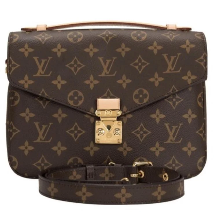 Louis Vuitton backpacks with a padded back panel for comfort during long - wearLouis Vuitton Monogram MÉTIS Pochette