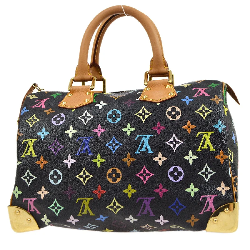 Louis Vuitton tote bags with a spacious interior and multiple pocketsLOUIS VUITTON 2004 SPEEDY 30 HANDBAG MONOGRAM MULTICOLOR M92642 38861