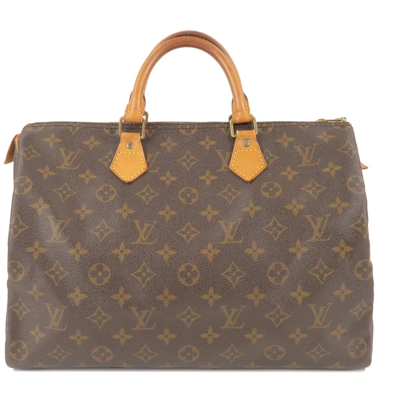 Ladies Louis Vuitton handbags with a detachable coin purse insideLouis Vuitton Monogram Speedy 35 Hand Bag Boston Bag M41524