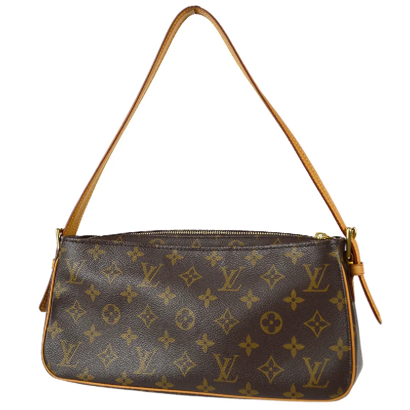 Louis Vuitton handbags with a metal - framed clasp for durabilityLouis Vuitton 2004 Monogram Viva Cite MM M51164