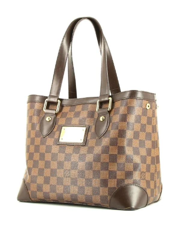 Louis Vuitton crossbody bags with a keychain holder for practicalityLOUIS VUITTON DAMIER EBENE HAMPSTEAD MM TOTE BAG