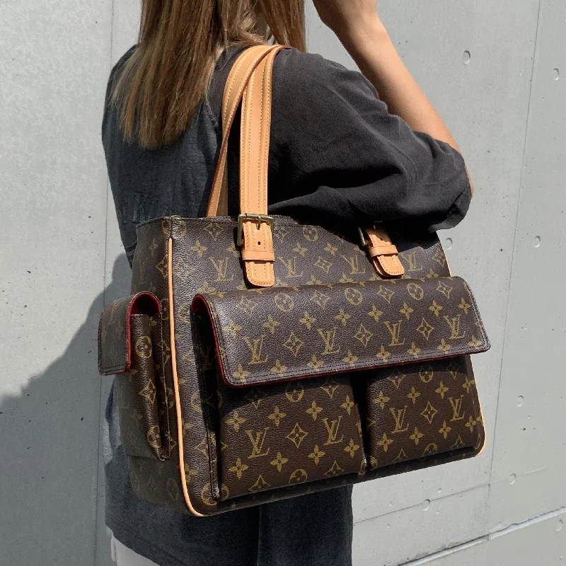 Louis Vuitton Neverfull bags with large capacity for everyday essentialsLOUIS VUITTON 2005 MULTIPLI CITE M51162