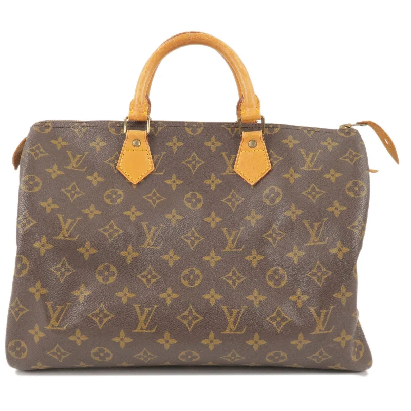 Louis Vuitton crossbody bags with adjustable shoulder straps for comfortLouis Vuitton Monogram Speedy 35 Hand Bag Boston Bag M41524