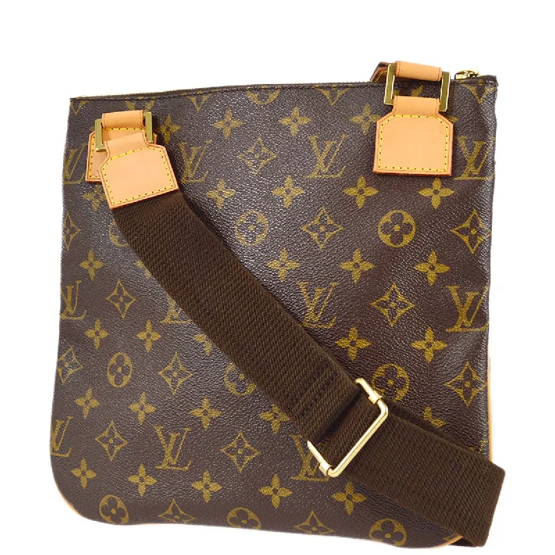 Louis Vuitton Capucines bags with smooth calfskin leather for luxuryLouis Vuitton 2005 Monogram Pochette Bosphore M40044