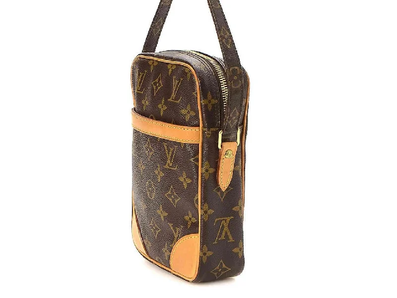 Louis Vuitton backpacks with a padded laptop compartment for travelLouis Vuitton Danube 21 Monogram Canvas Crossbody Bag