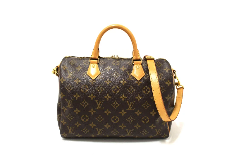 Small - sized Louis Vuitton Pochette Metis bags for a compact carryAuthentic Louis Vuitton Classic Monogram Speedy 30 Bandouliere Bag