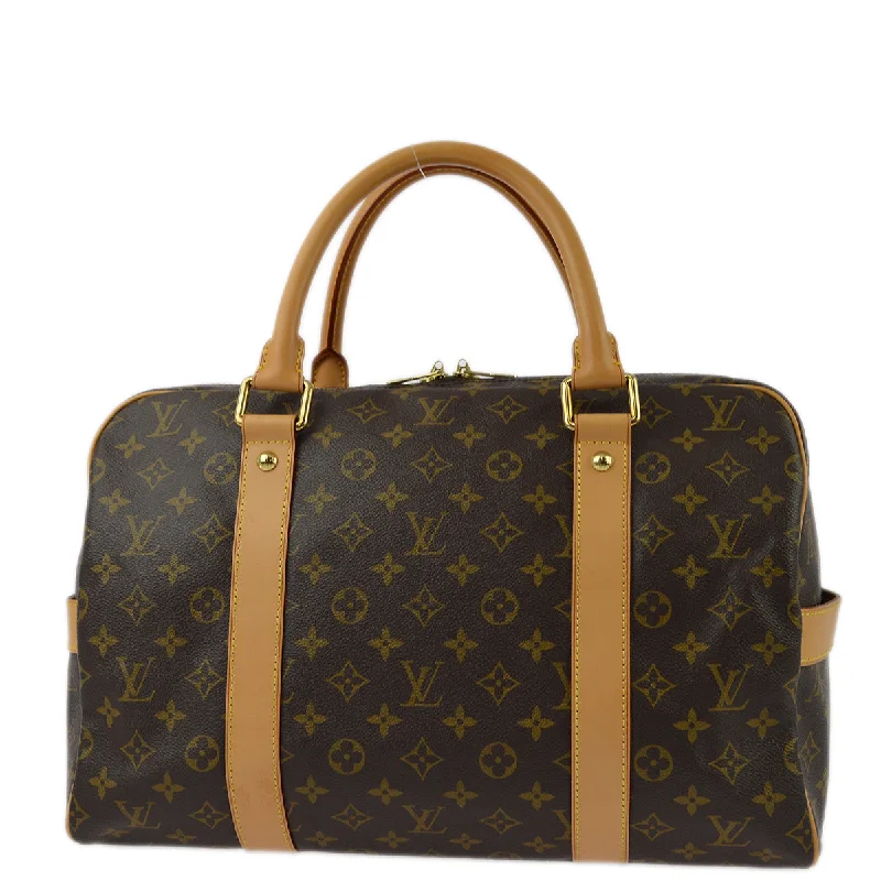 Louis Vuitton backpacks with a hidden back pocket for securityLouis Vuitton 2012 Monogram Carryall Duffle Bag M40074