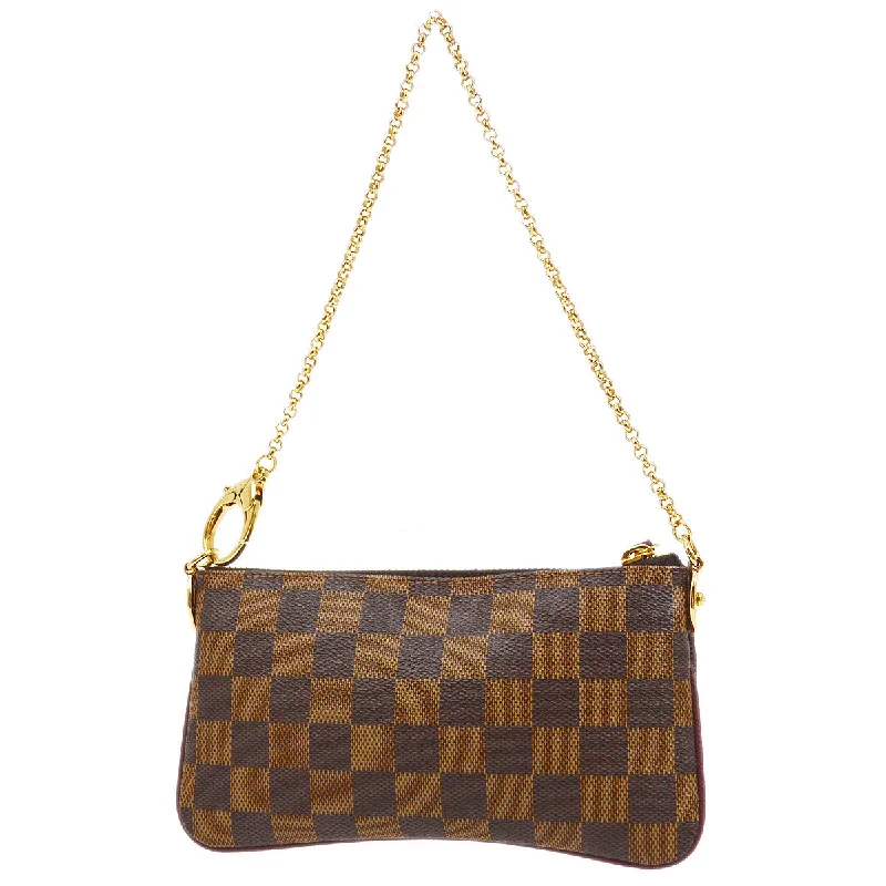 Louis Vuitton backpacks with a padded back panel for comfort during long - wearLOUIS VUITTON 2010 POCHETTE MILLA MM N63091