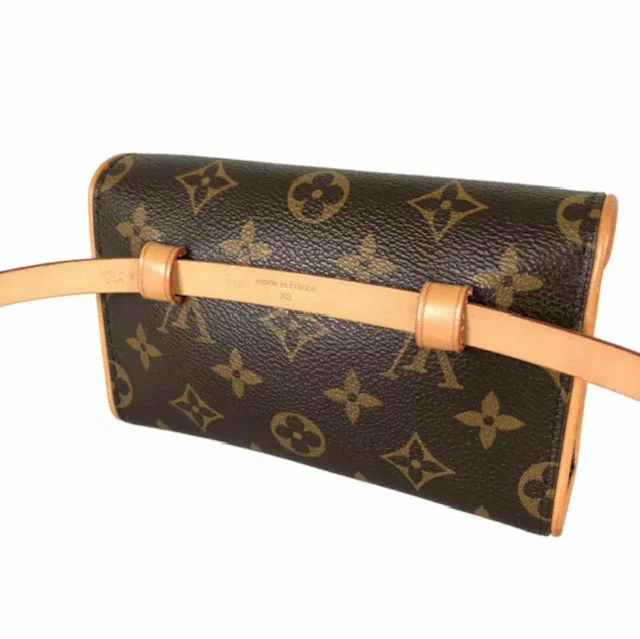 Louis Vuitton Twist bags with a snakeskin - effect panel for a bold lookLOUIS VUITTON MONOGRAM POCHETTE FLORENTINE WAIST POUCH