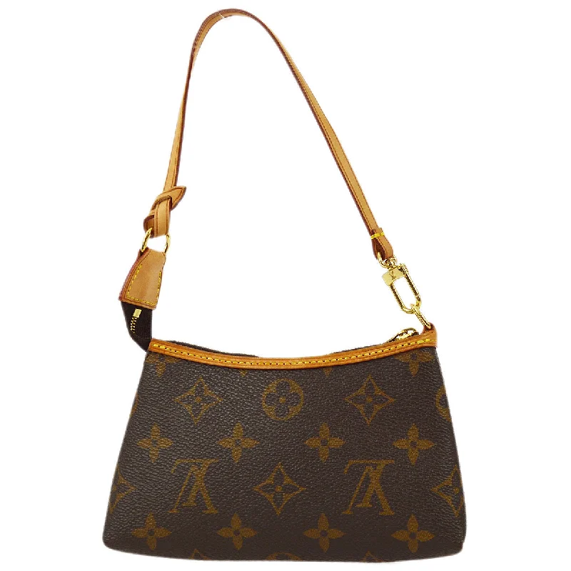 Louis Vuitton backpacks with a padded back panel for comfort during long - wearLouis Vuitton 2011 Monogram Mini Pochette Delightful M40309