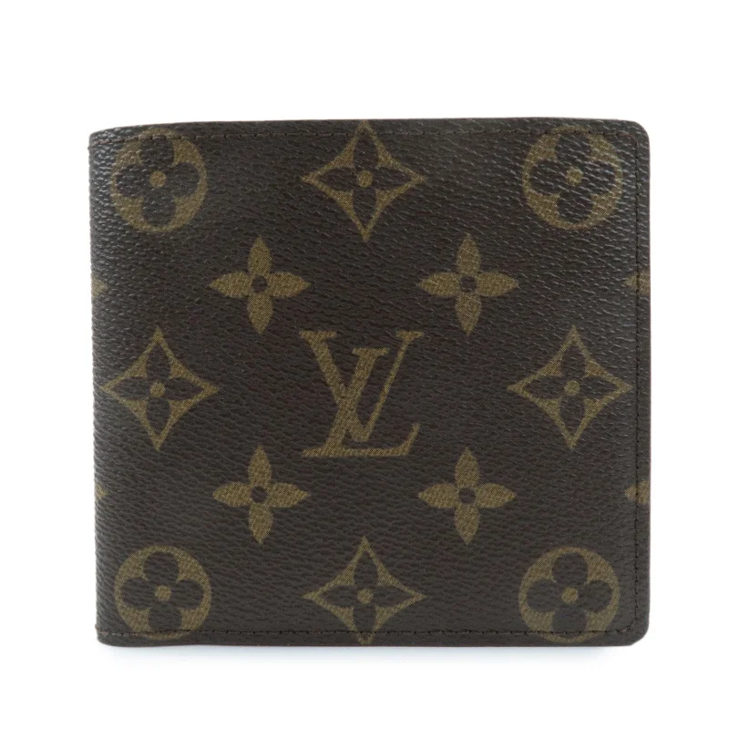 Louis Vuitton crossbody bags with a woven leather strap for textureLouis Vuitton Monogram Porte Billets Carte Credit Brown M60879