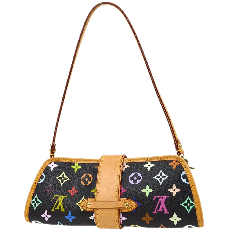 Louis Vuitton bags with a snap - button closure and a decorative charm for styleLouis Vuitton 2005 SHIRLEY MULTICOLOR M40050