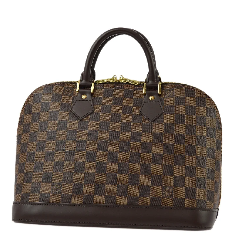 Medium - sized Louis Vuitton tote bags for work and shoppingLouis Vuitton 2005 Damier Alma Handbag N51131