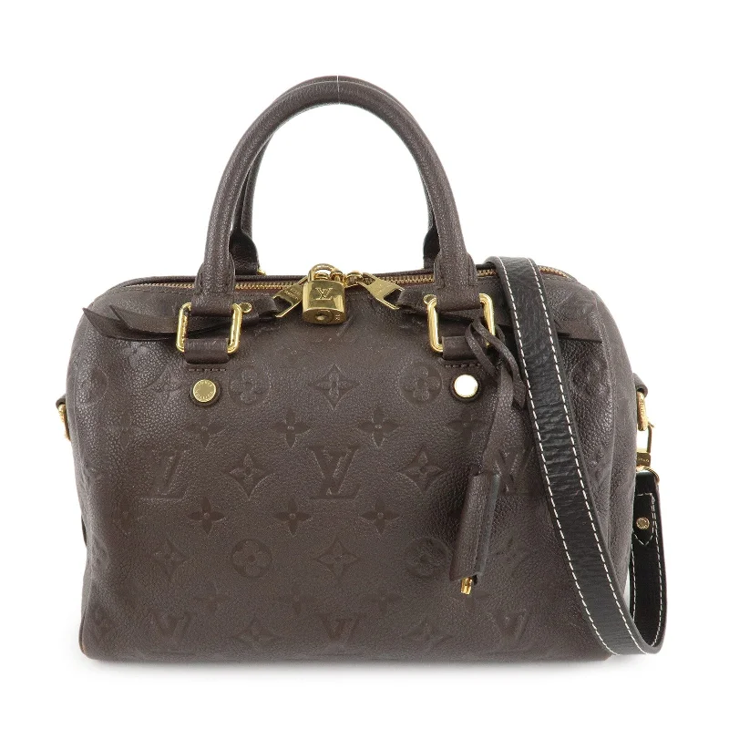 Small - sized Louis Vuitton Pochette Metis bags for a compact carryLouis Vuitton Monogram Empreinte Speedy Bandouliere 25 M40761