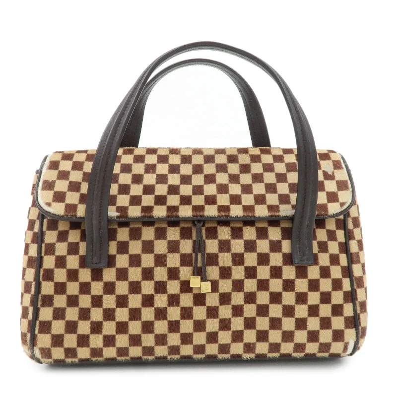 Louis Vuitton crossbody bags with adjustable shoulder straps for comfortLouis Vuitton Damier Sauvage Lion Hand Bag Beige Brown M92131