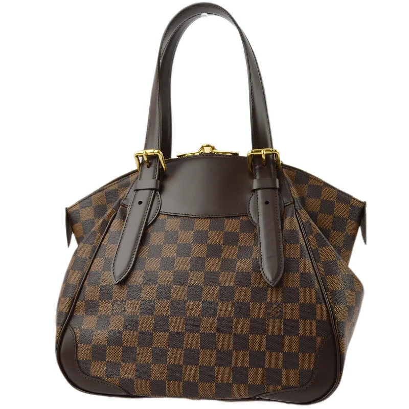 Louis Vuitton bags with a detachable mobile phone holder for convenienceLouis Vuitton 2012 Damier Verona MM Handbag N41118