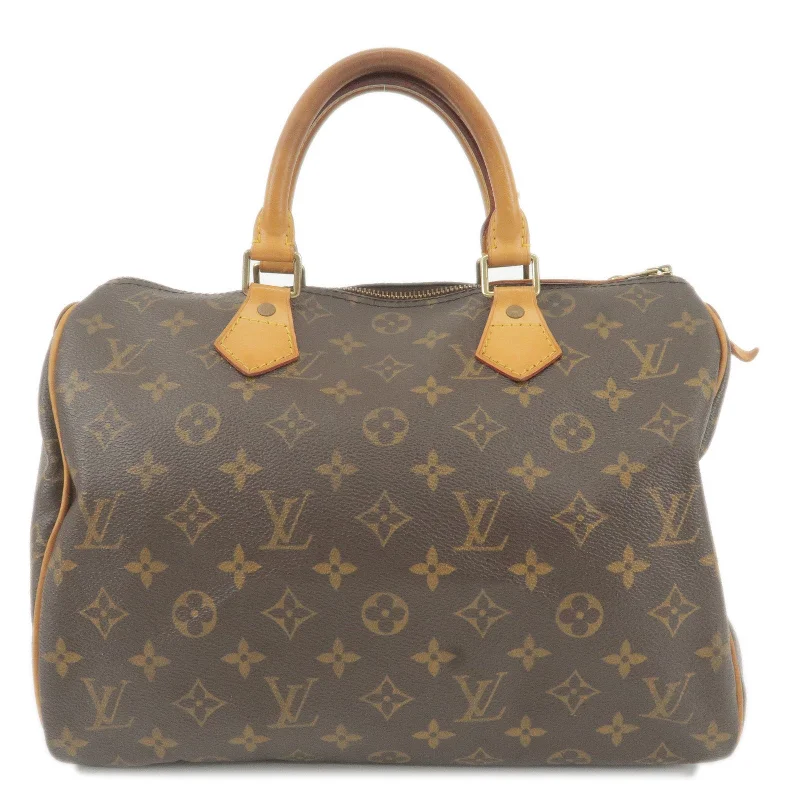 Louis Vuitton crossbody bags with a printed floral pattern for femininityLouis Vuitton Monogram Speedy 30 Hand Bag Boston Bag M41426