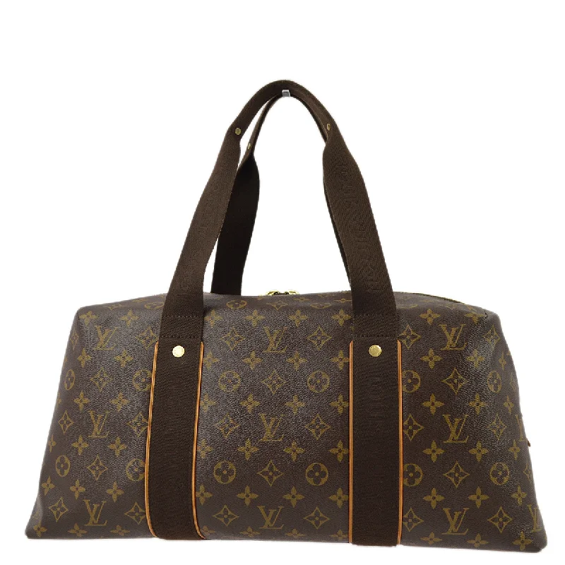 Louis Vuitton handbags with a beaded trim for a touch of glamourLouis Vuitton 2011 Monogram Weekender MM Shoulder Duffle Bag M40476