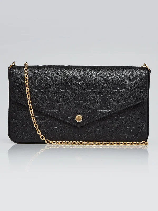 Louis Vuitton Twist bags with the iconic LV - turnlock closureLouis Vuitton Empreinte FÉLICIE Chain Clutch