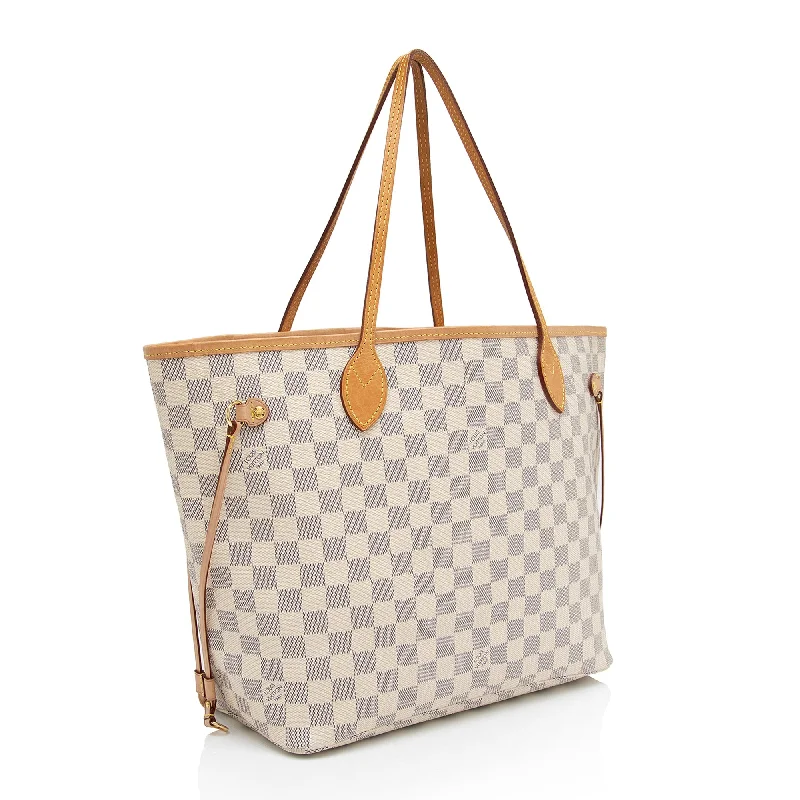 Louis Vuitton Alma bags with a detachable shoulder strap for versatilityLouis Vuitton Damier Azur Neverfull MM Tote (oqv6hs)