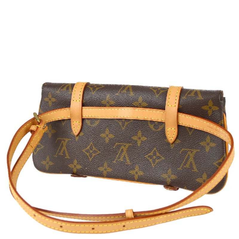 Ladies Louis Vuitton Capucines bags with gold - toned hardwareLouis Vuitton 2005 Monogram Pochette Marelle M51159