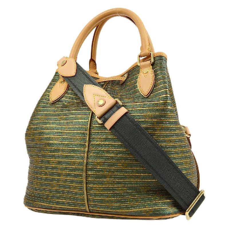 Louis Vuitton crossbody bags with a woven leather strap for textureLOUIS VUITTON 2010 NEO MONOGRAM EDEN M40356