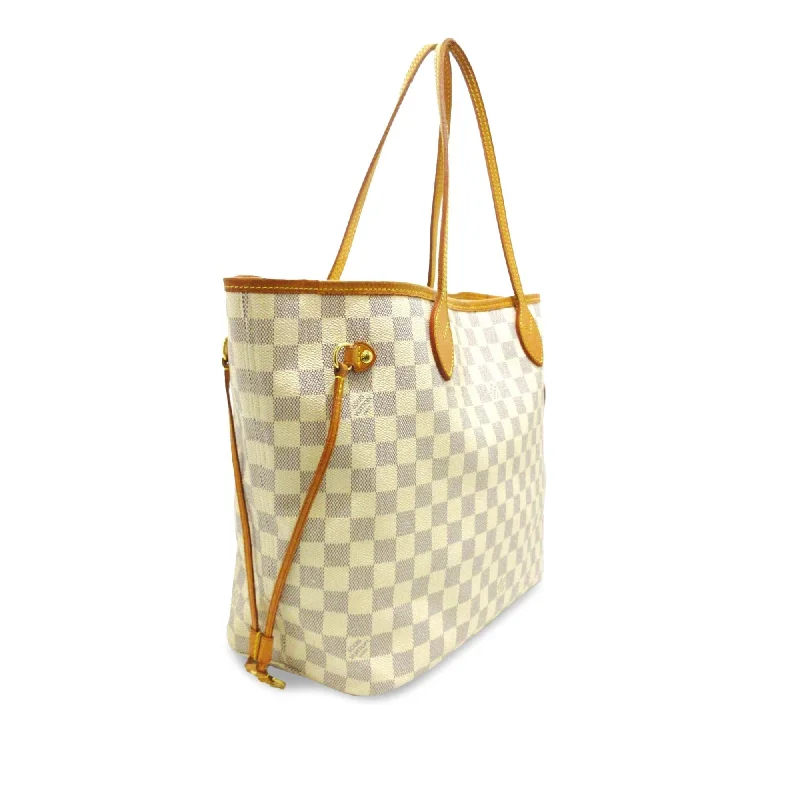 Louis Vuitton crossbody bags with adjustable shoulder straps for comfortLouis Vuitton Damier Azur Neverfull MM (UcCi96)