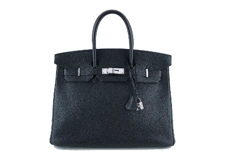 Hermes 35cm Birkin Bag, Black Togo PHW