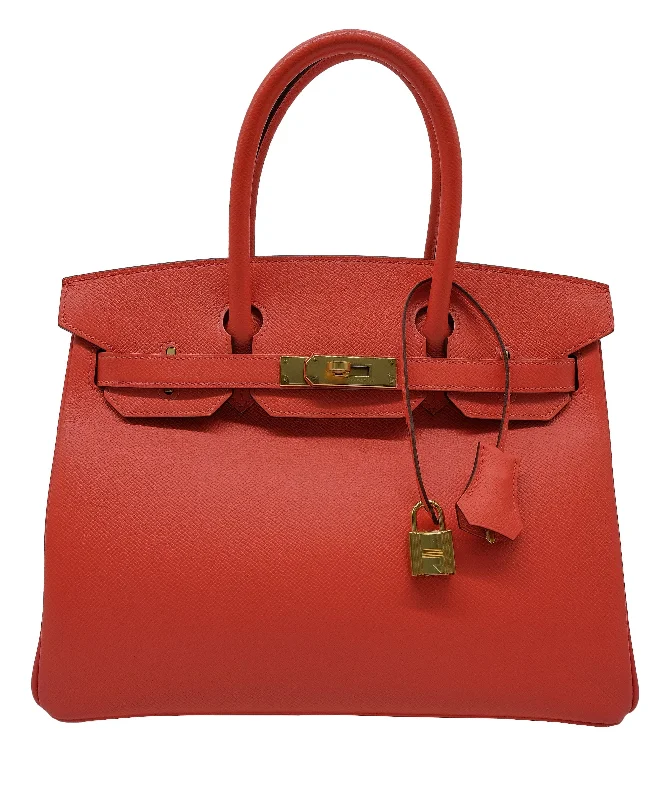 Hermes Birkin 30 Rose Jaipur Epsom GHW #T SKL1720