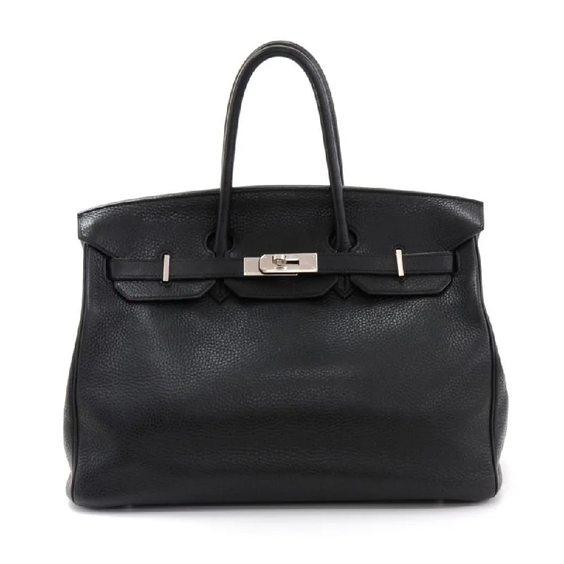 Birkin 35 Clemence Leather Bag