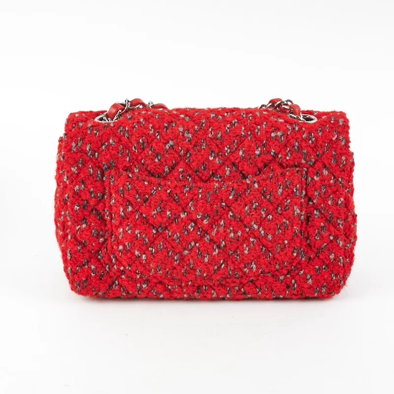 Chanel Classic Flap Bag for Evening PartyChanel Tweed Mini Rectangular Red