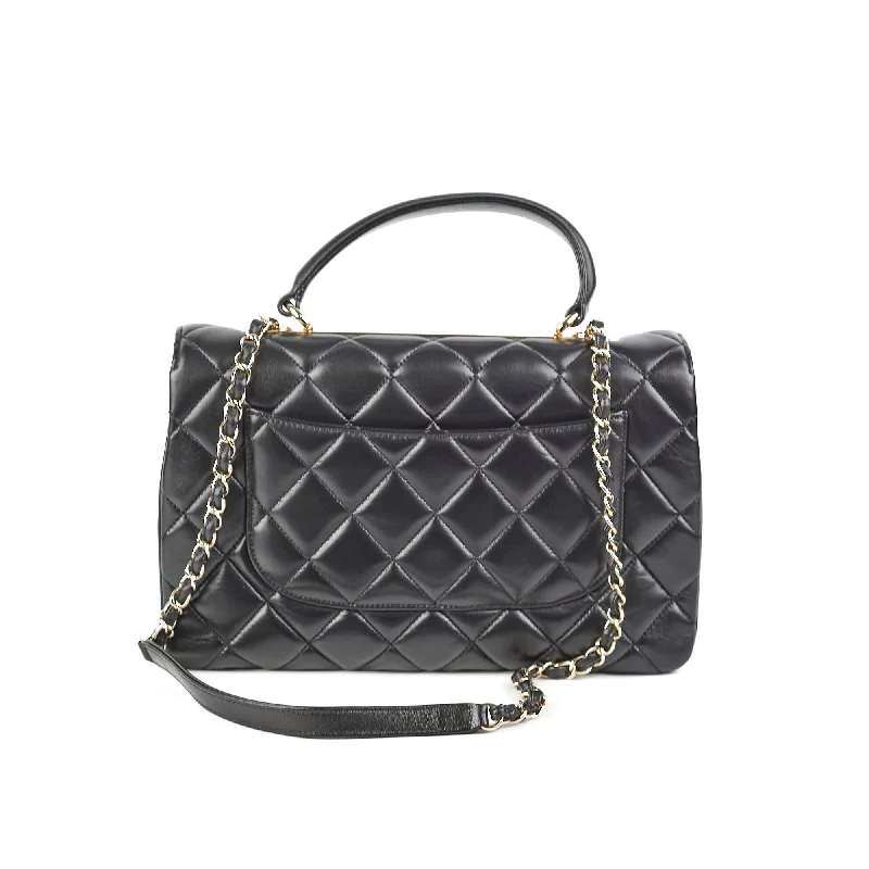 Chanel Limited Edition Handbag for CollectorsChanel Trendy CC Medium Lambskin Black Quilted - Series 24