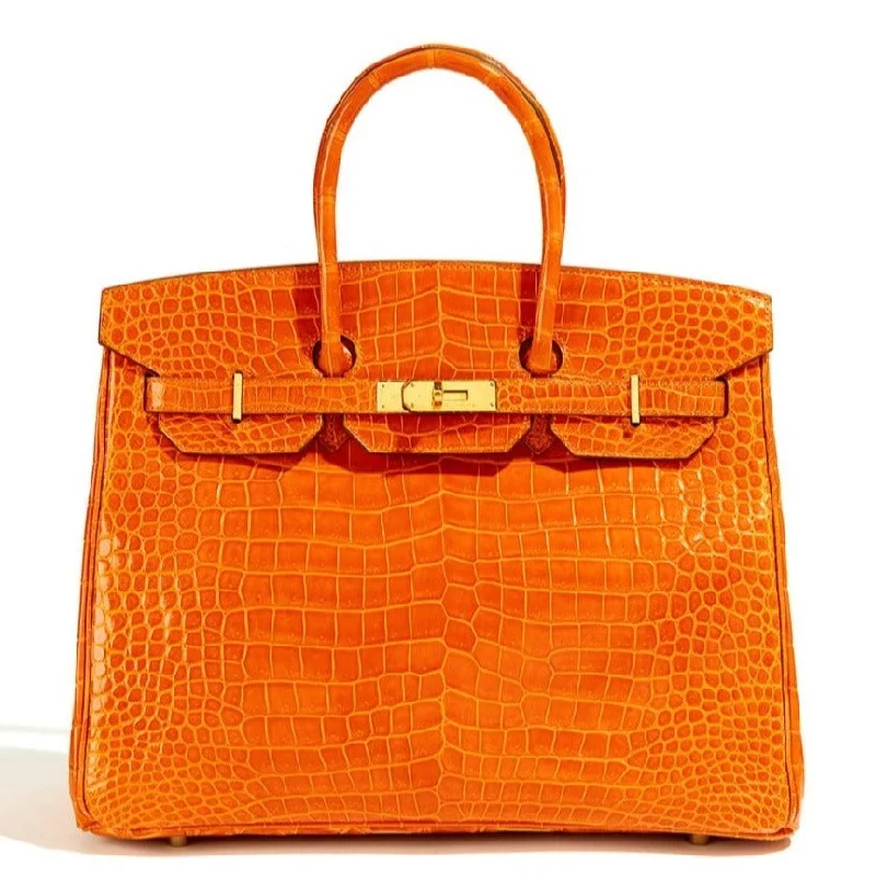 Birkin 35 Exotic Orange GHW