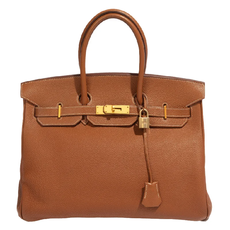 Birkin 35 Gold Togo GHW