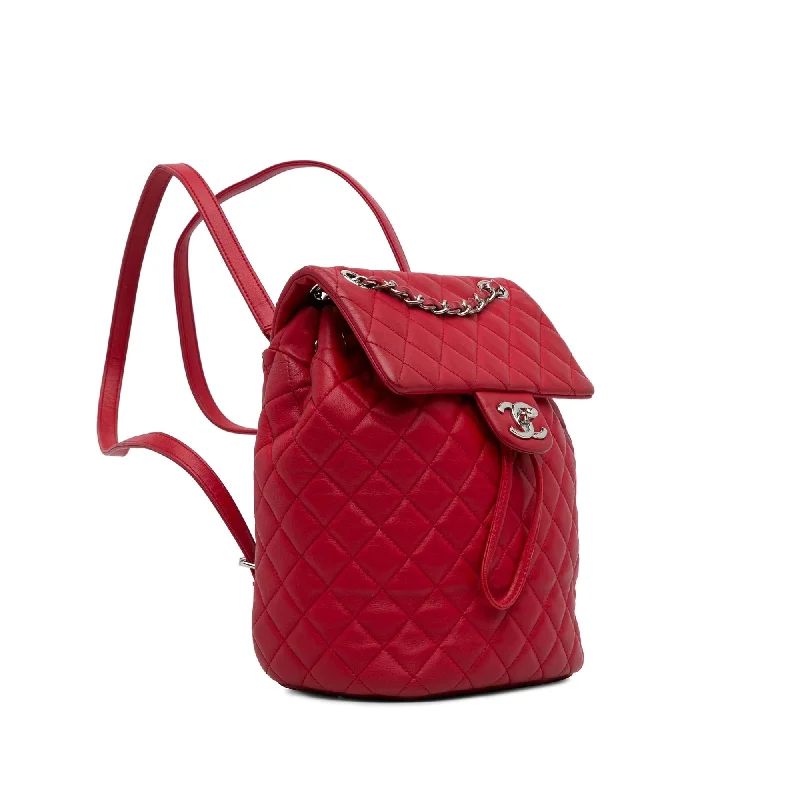 Chanel All - Match Handbag for Versatile StylingChanel Small Lambskin Urban Spirit Backpack (mWg8Vu)