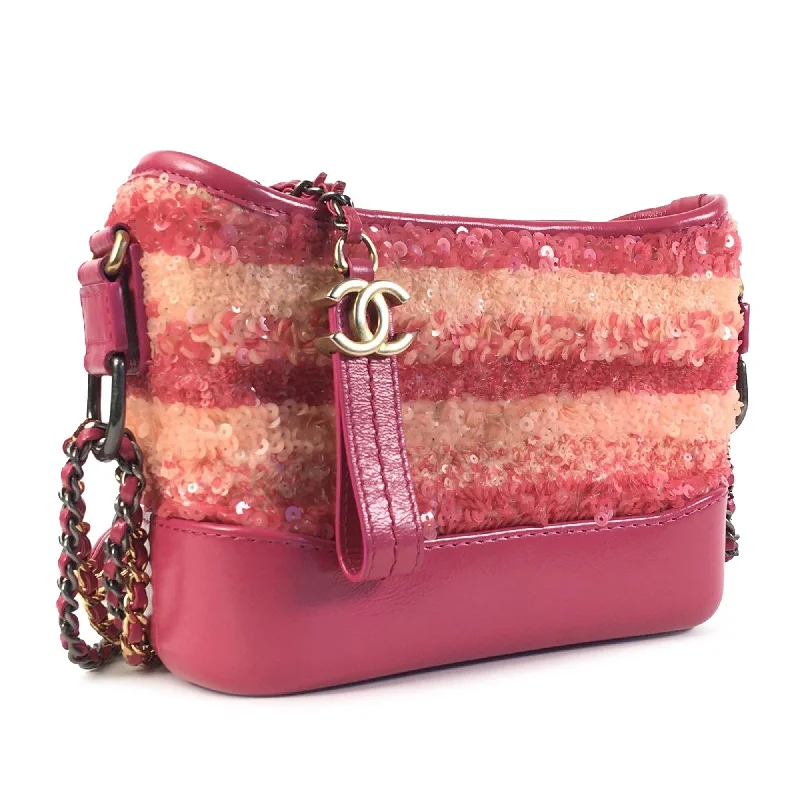 Chanel All - Match Handbag for Versatile StylingChanel Small Sequin Gabrielle Crossbody (4Wsy7u)