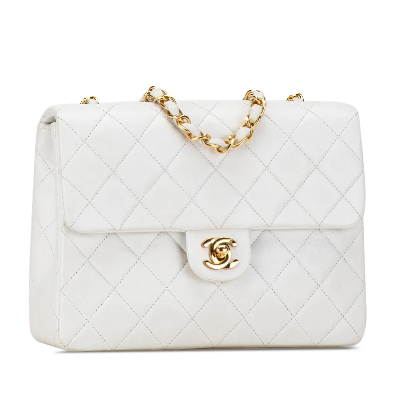 Chanel Limited Edition Handbag for CollectorsChanel Square Classic Quilted Lambskin Flap (iqwoWK)