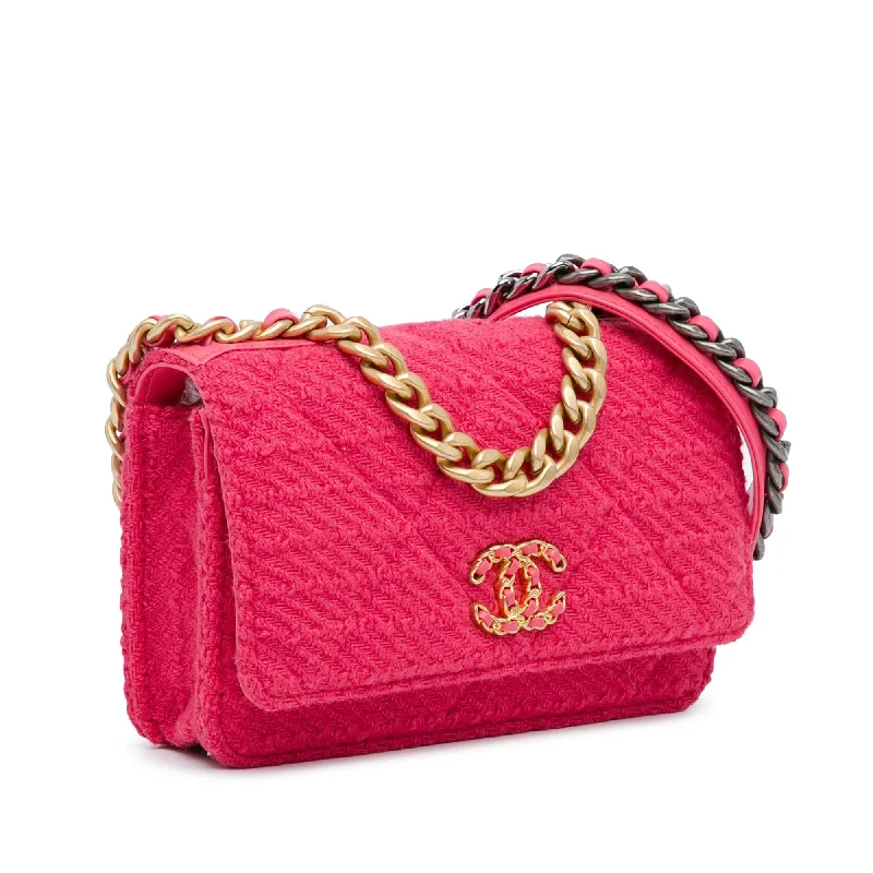 Chanel Designer Handbag with Unique DesignChanel Tweed 19 Wallet On Chain (foUaPL)