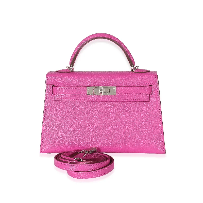 HERMES Magnolia Mysore Mini Kelly II 20 PHW