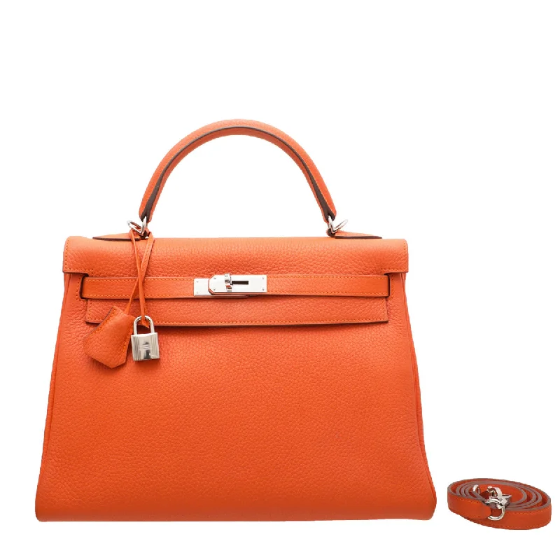 Hermes Orange Retourne Kelly 32 Bag