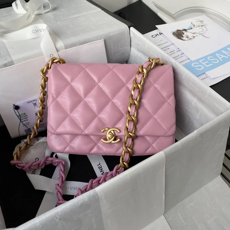 Chanel New Arrival Handbag with Gold HardwareWF - Chanel Bags - 3170