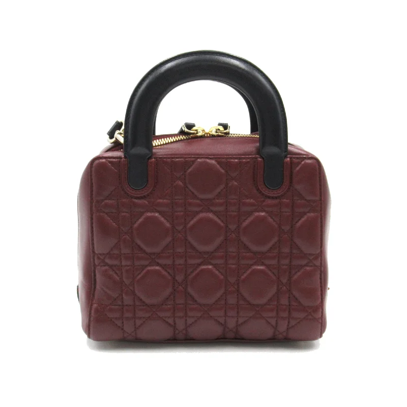 Trendsetting Christian Dior crossbody bags with a colorful strapDior Lily Classic Cannage Shoulder Bag Bordeaux system Lambskin [sheep leather] 01-BO-0176