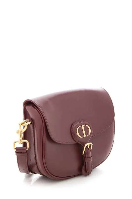 Christian Dior handbags with a back - pocket for quick storageDior Maroon Bobby HandBag