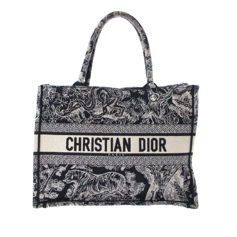 Christian Dior tote bags with a double - handle and shoulder - strap optionDior Medium Dioriviera Toile De Jouy Book Tote (dnyWJw)