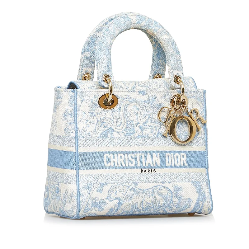 Contemporary Christian Dior handbags with a unique shapeDior Medium Toile de Jouy Lady D-Lite (P6Ypq6)